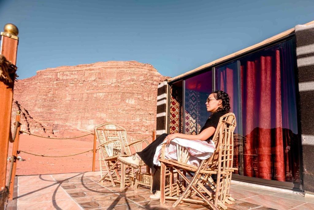 Wadi Rum Sky Tours & Camp Exteriör bild