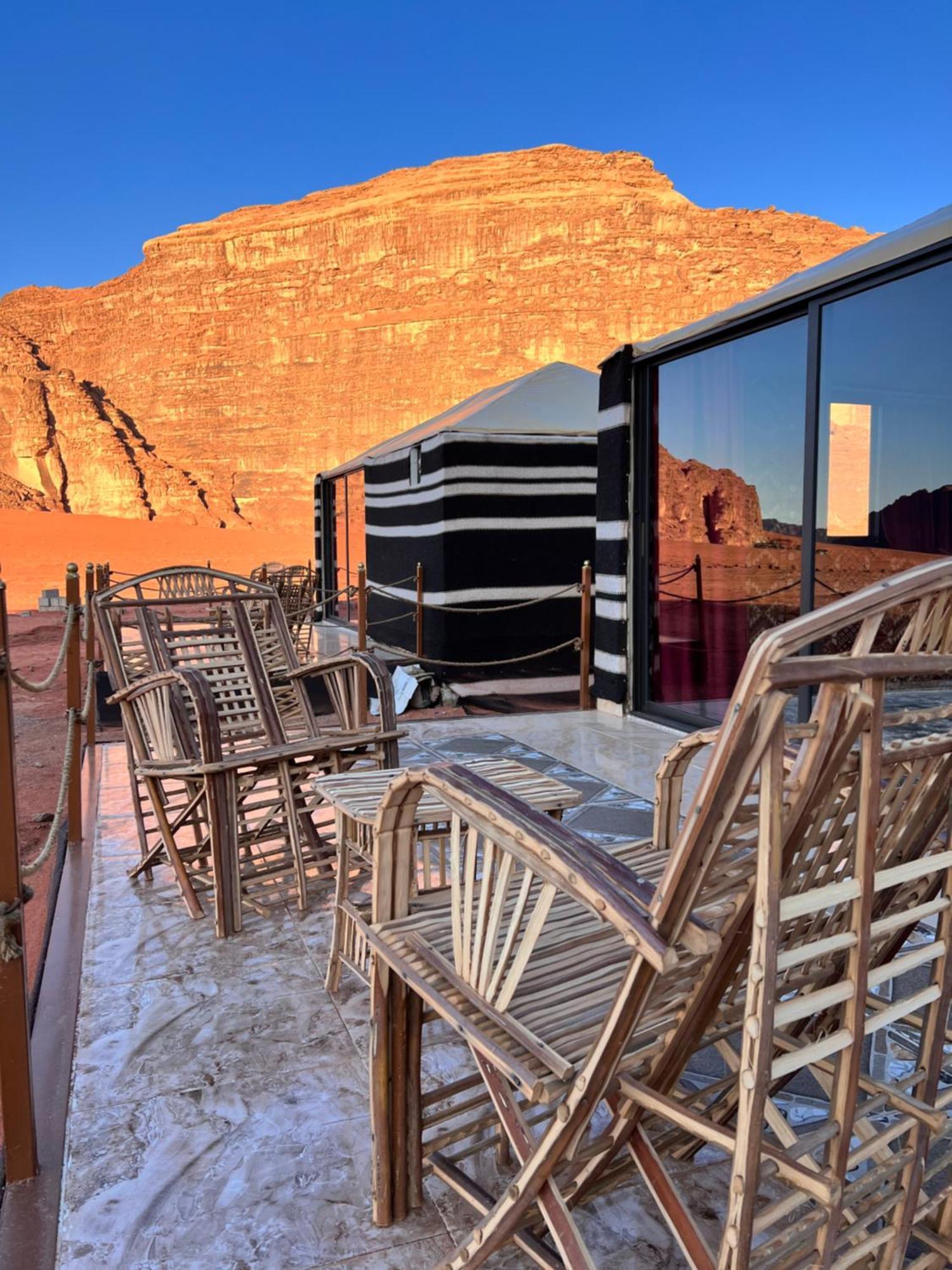 Wadi Rum Sky Tours & Camp Exteriör bild