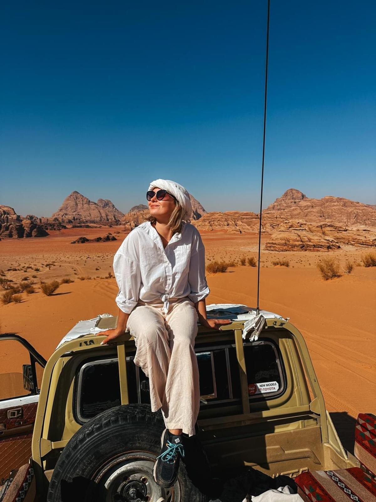 Wadi Rum Sky Tours & Camp Exteriör bild